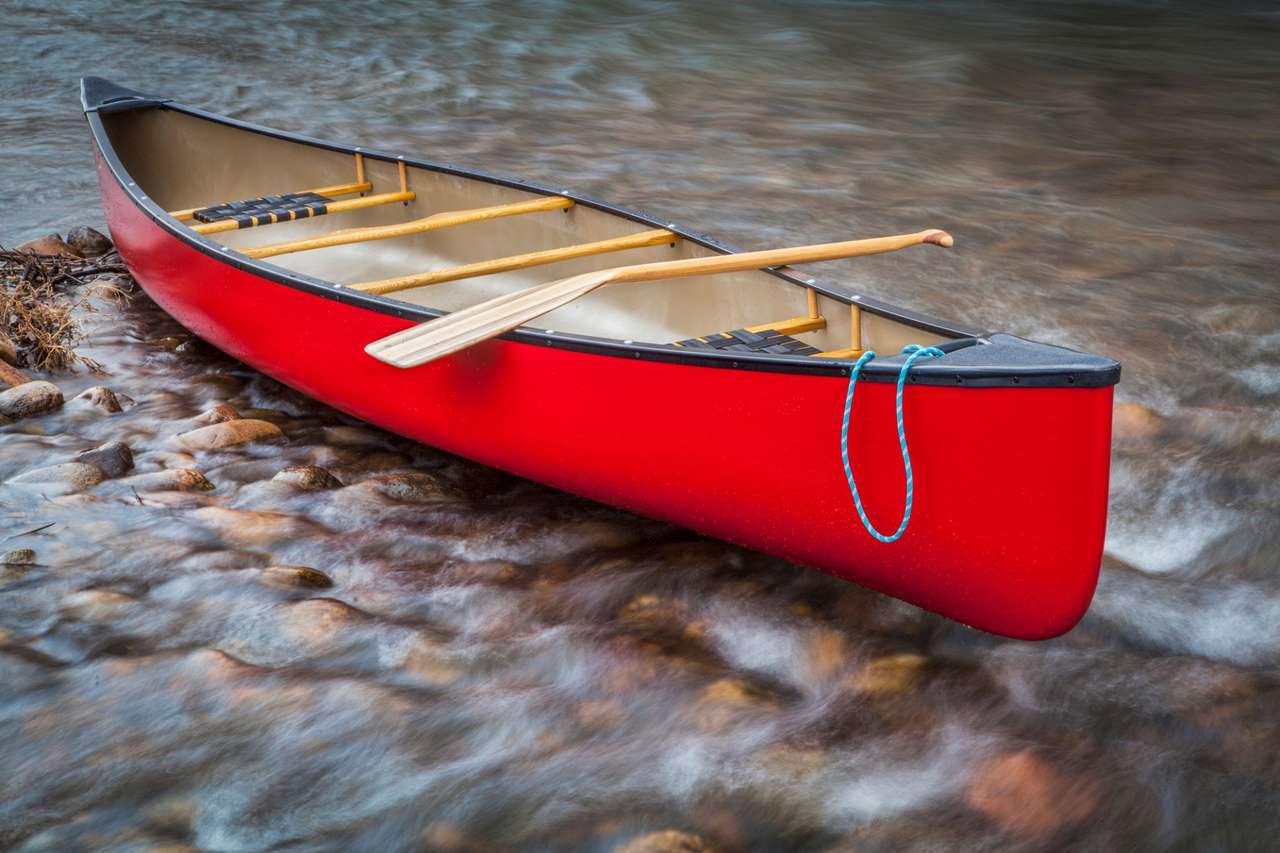 Imagen de canoa rompecabezas en línea