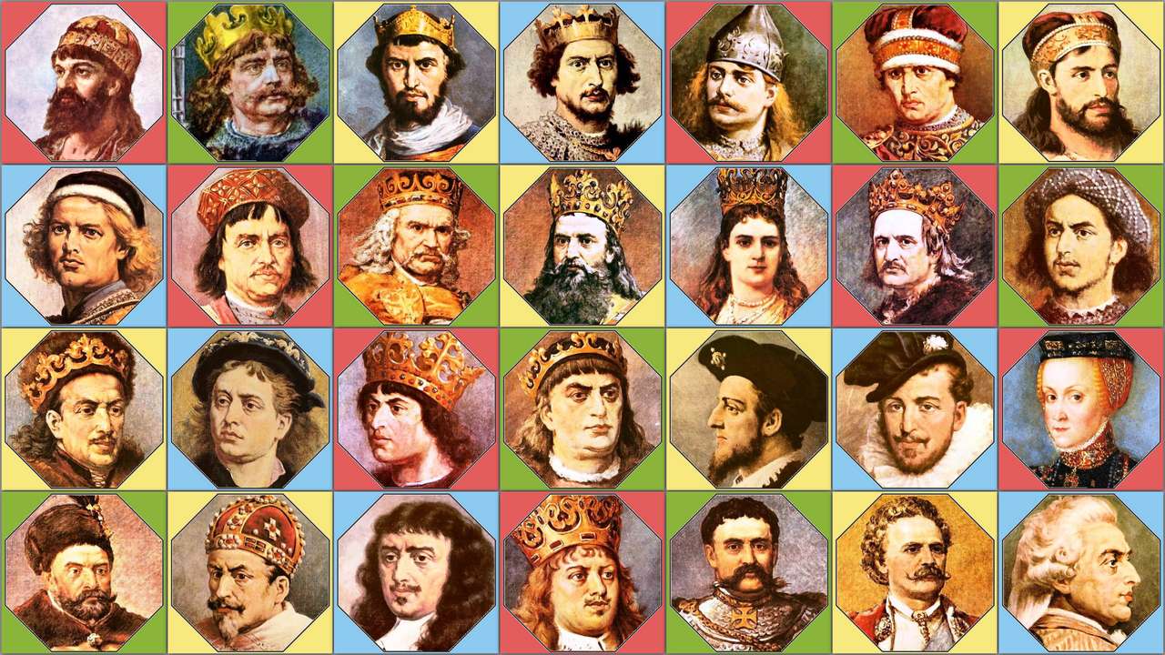 Králové a princové online puzzle