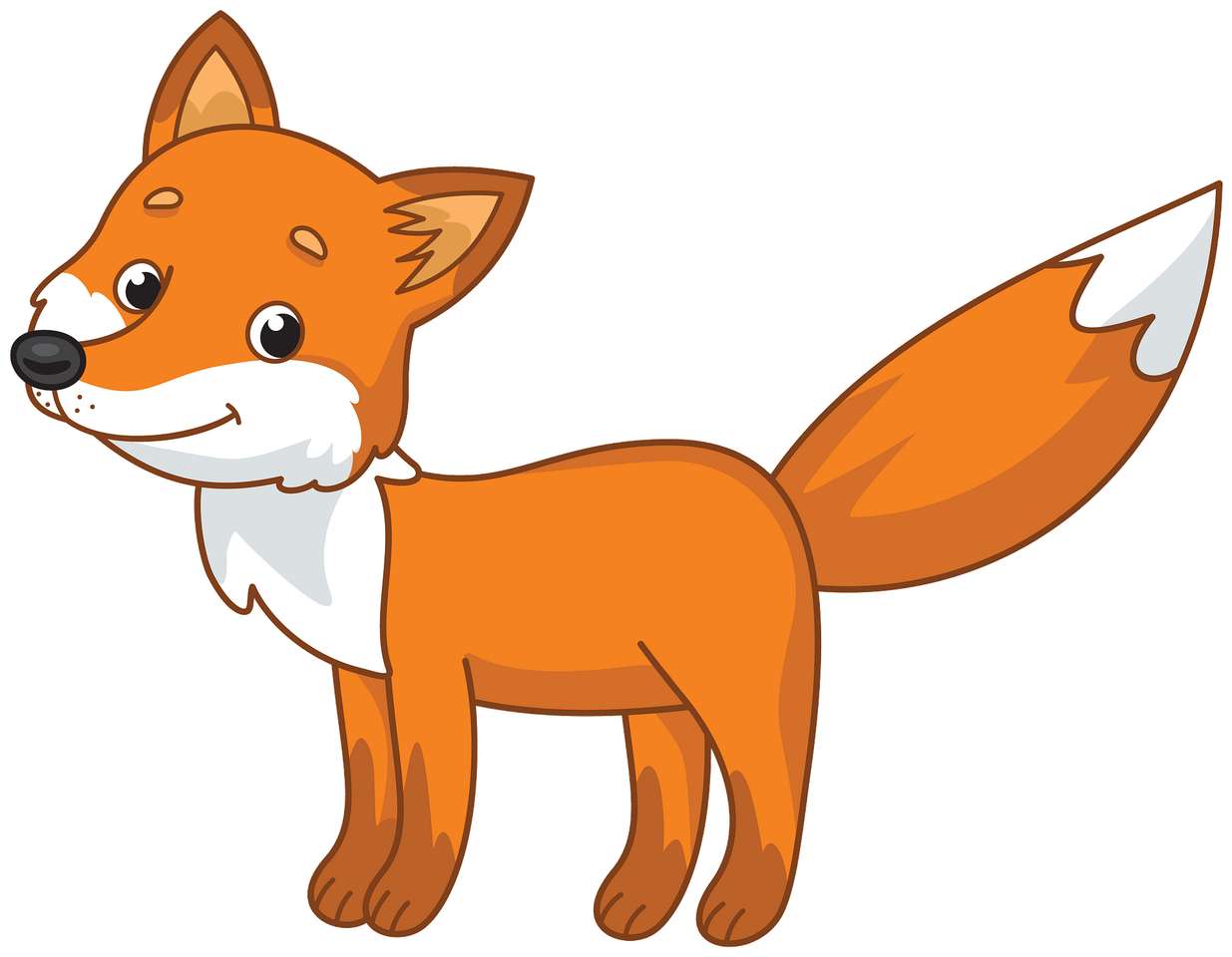 fox puzzle puzzle online from photo