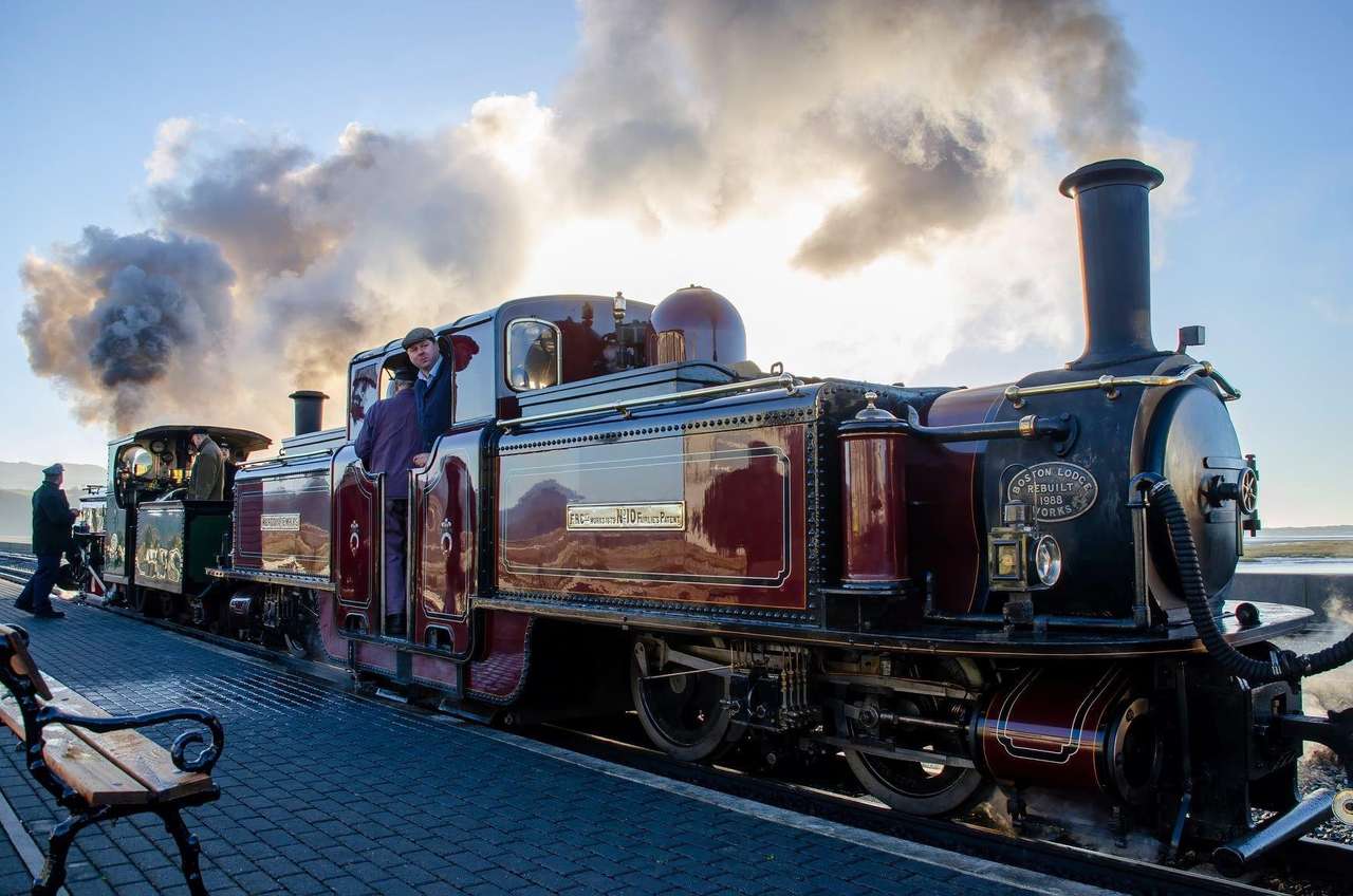 Trains at the Festiniog Railway online puzzle