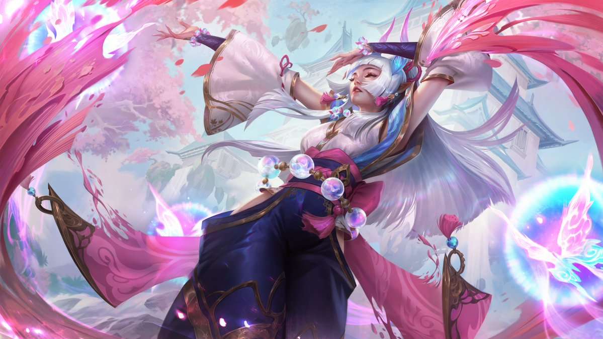 Syndra Spirit Blossom puzzle online from photo