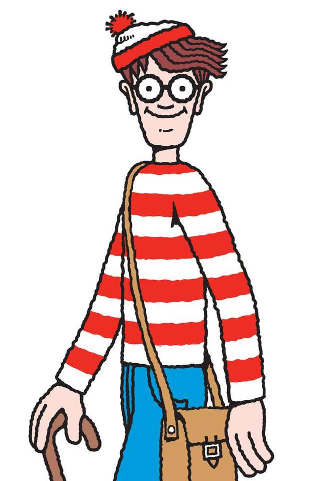 Wheres wally? puzzle online from photo