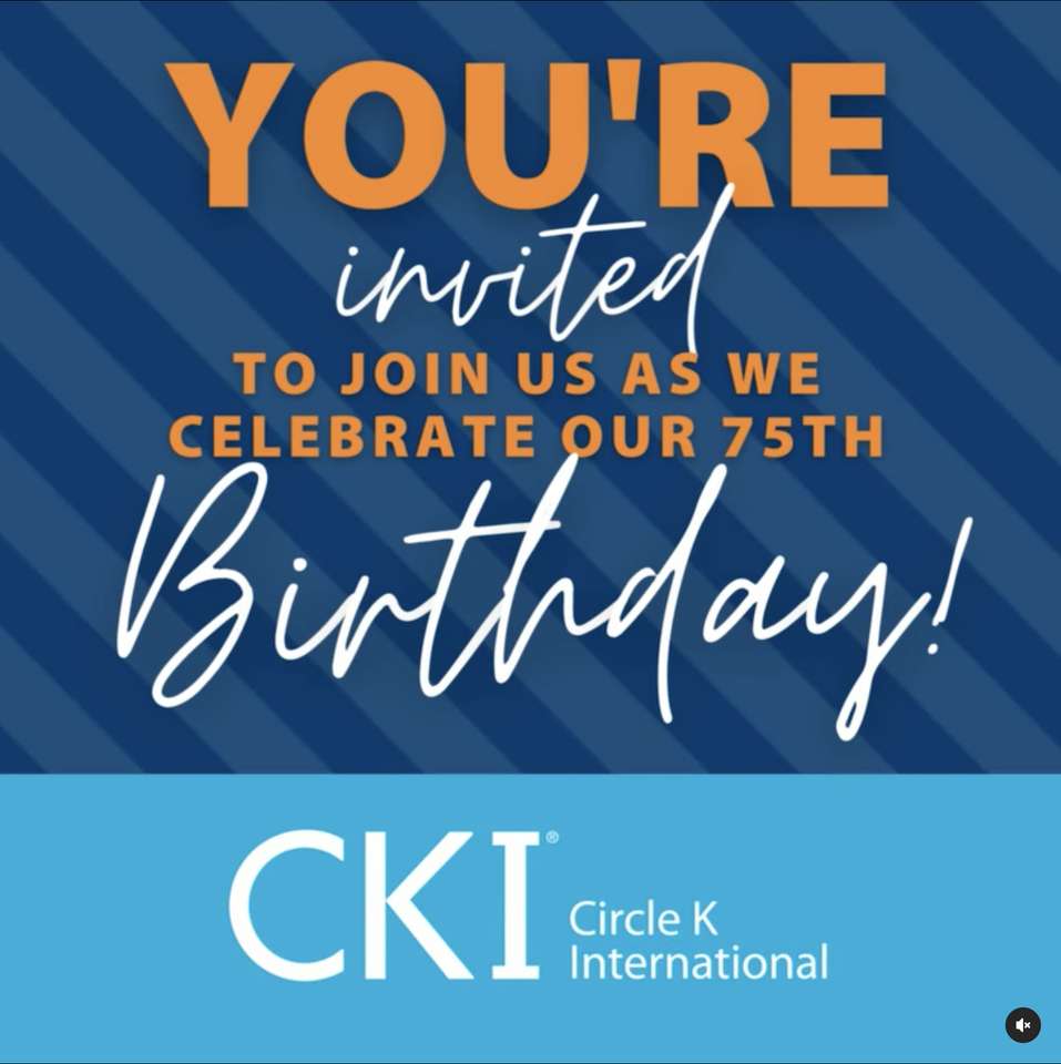 CKI 75-årsdag pussel online från foto