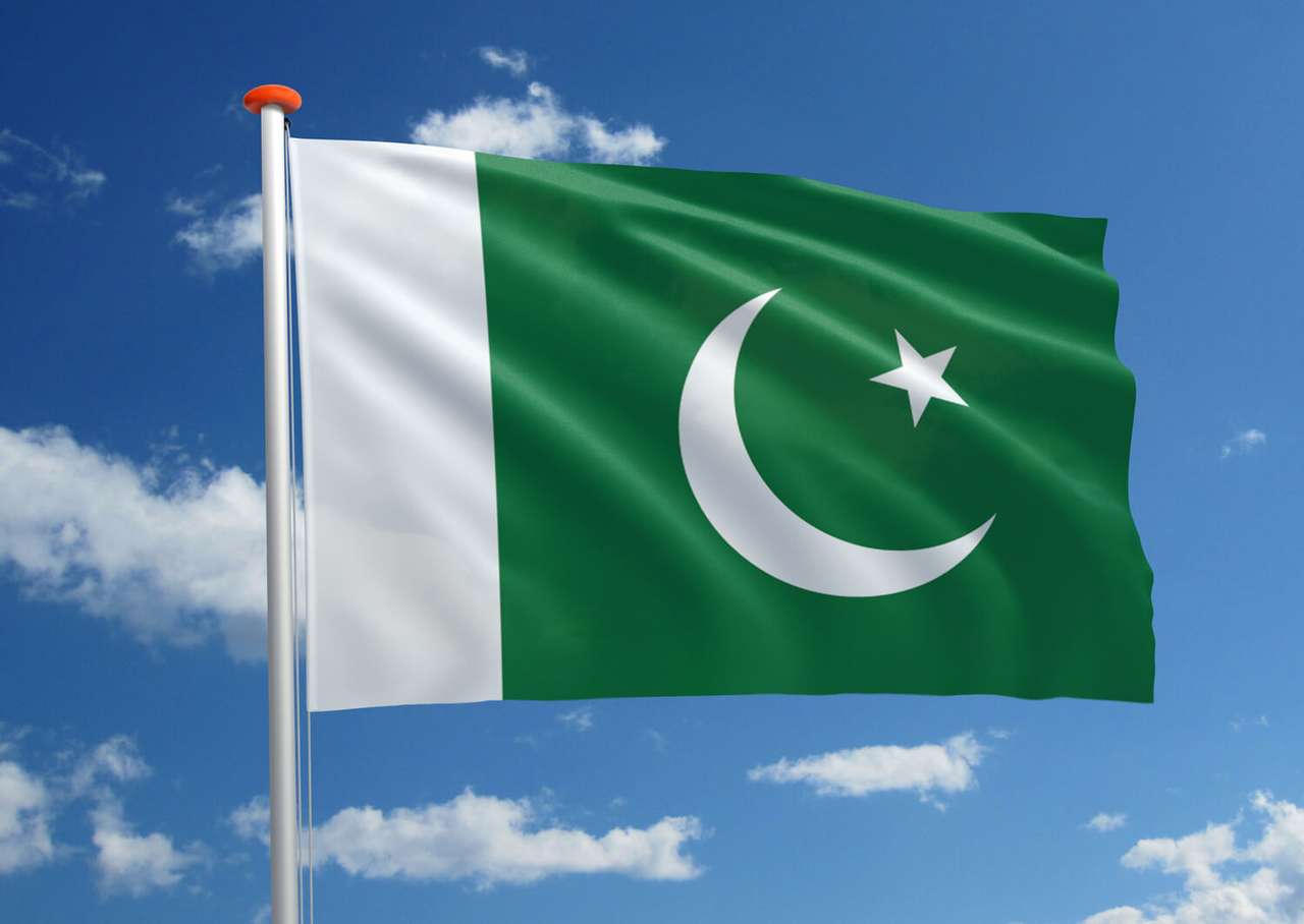 bandera de pakistán rompecabezas en línea
