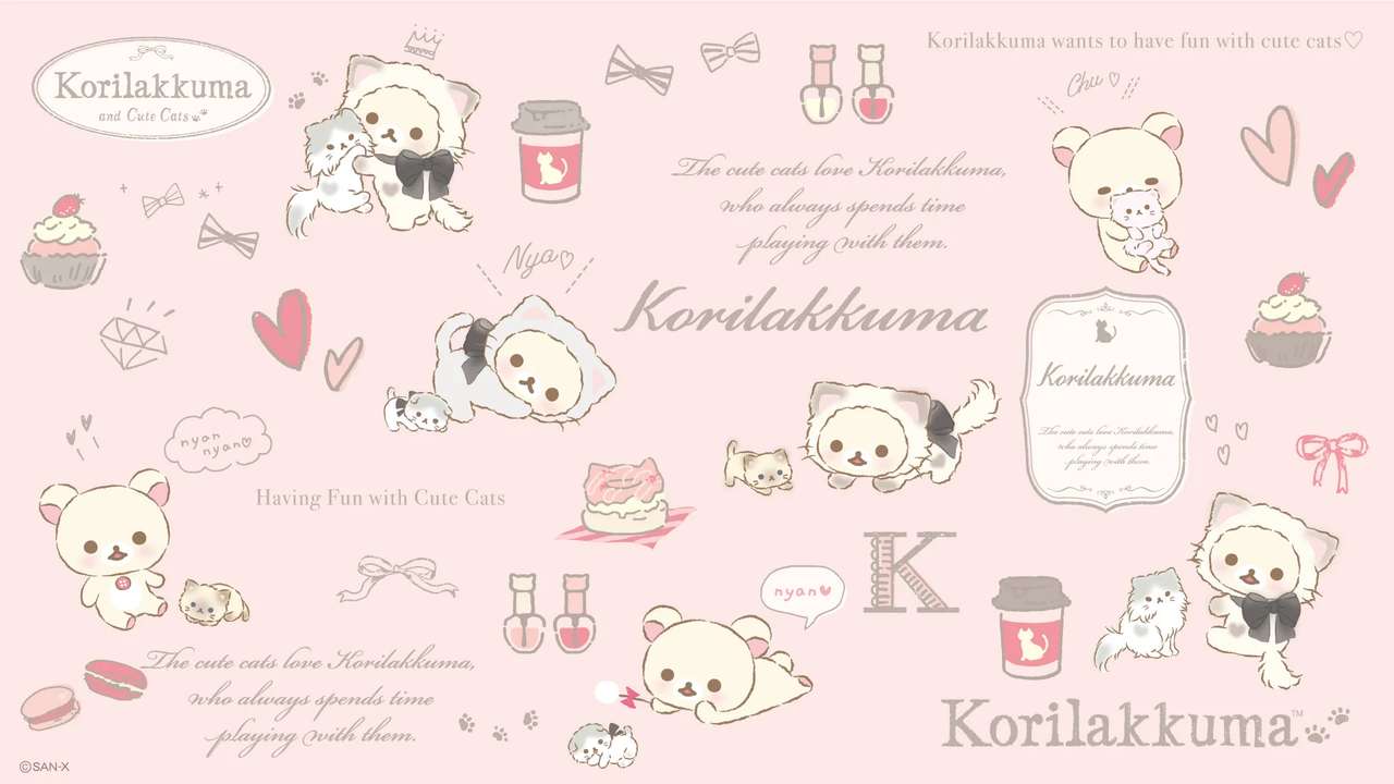 korilakkuma puzzle en ligne à partir d'une photo