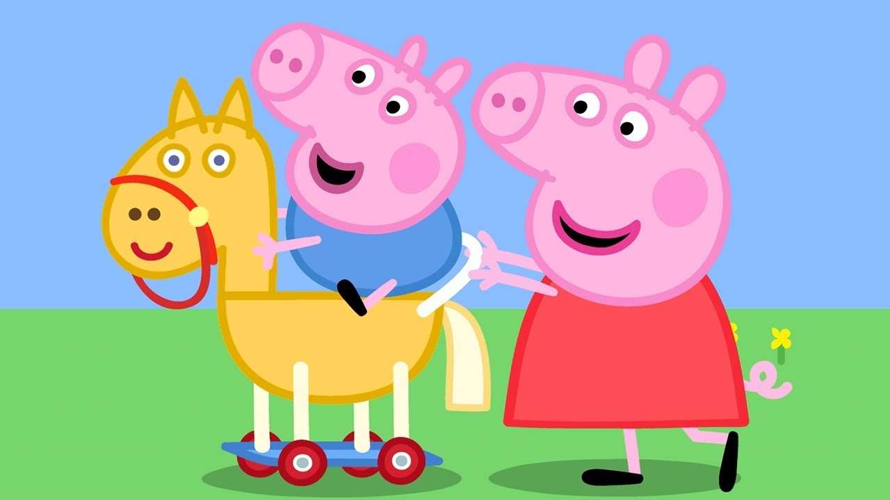 PEPPA CARTOON puzzle online from photo