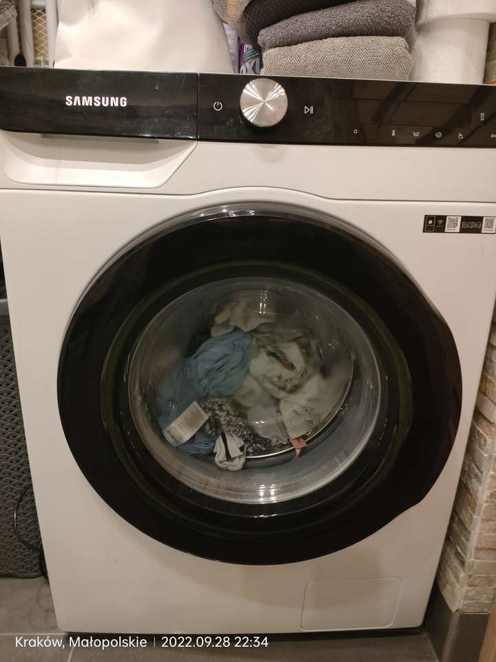 Automatische Waschmaschine Online-Puzzle