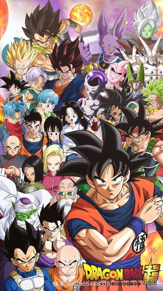 dbz anime puzzle online from photo