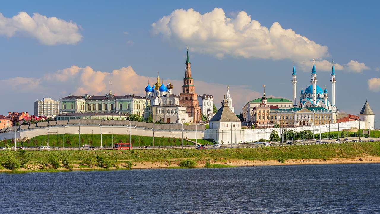 Kazan is the capital of Tatarstan puzzle online from photo