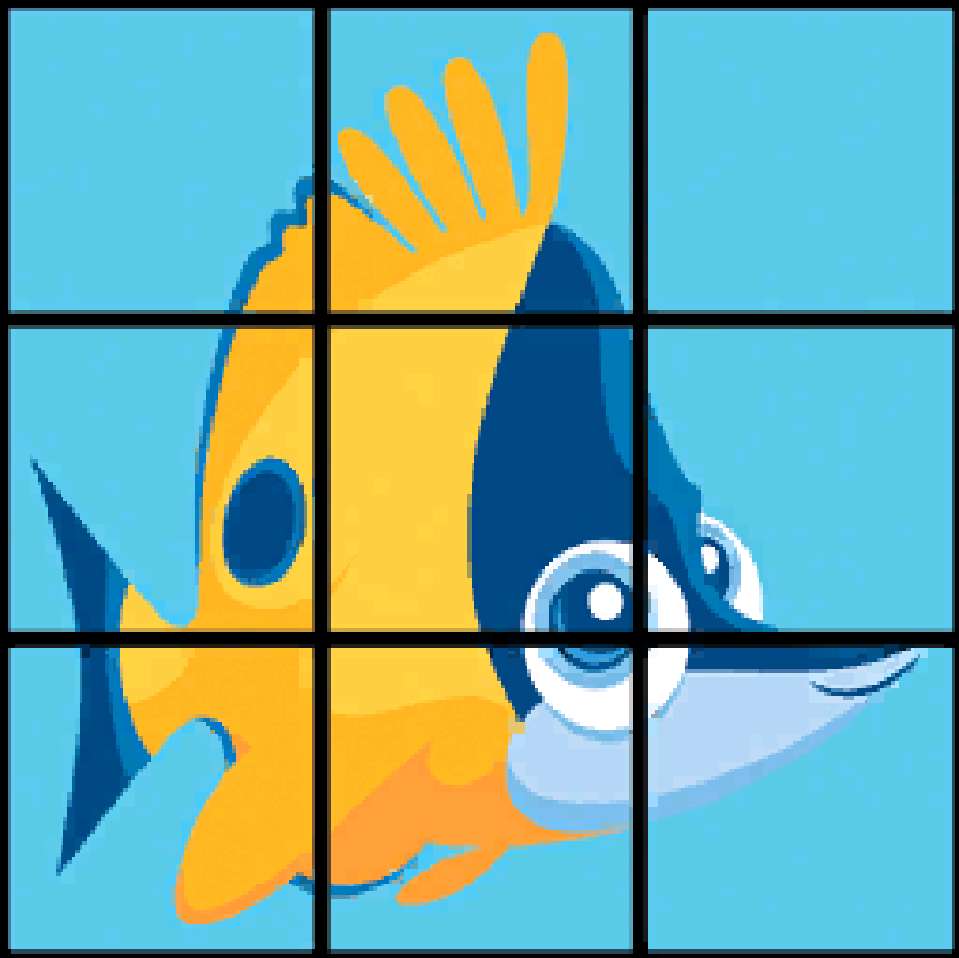Finding Nemo! puzzle online from photo