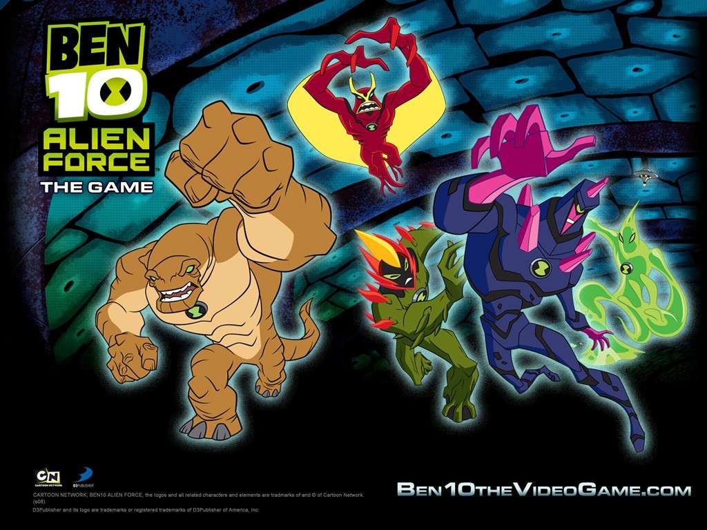 Ben 10 Forza aliena puzzle online