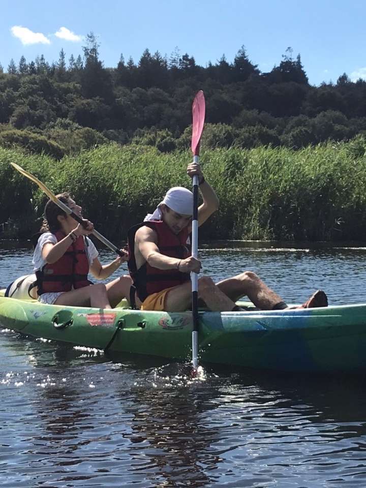 kayakers puzzle online from photo