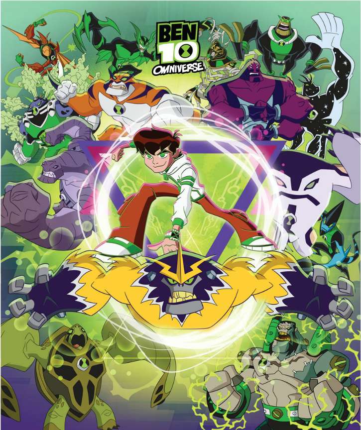 Ben 10 Omniverse puzzle online from photo