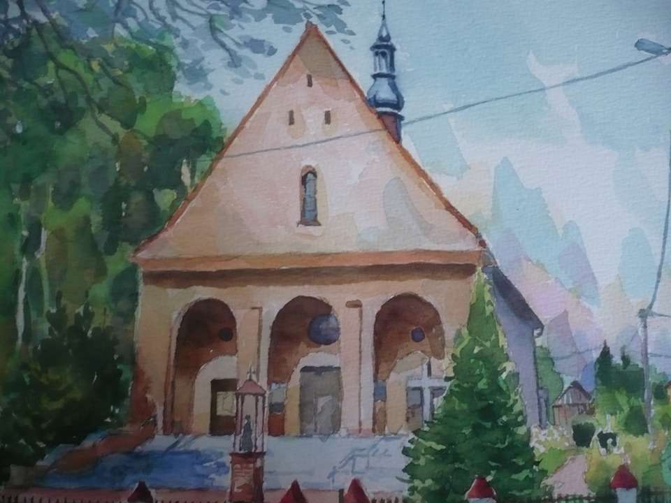 Kirche in Filipowice. Online-Puzzle
