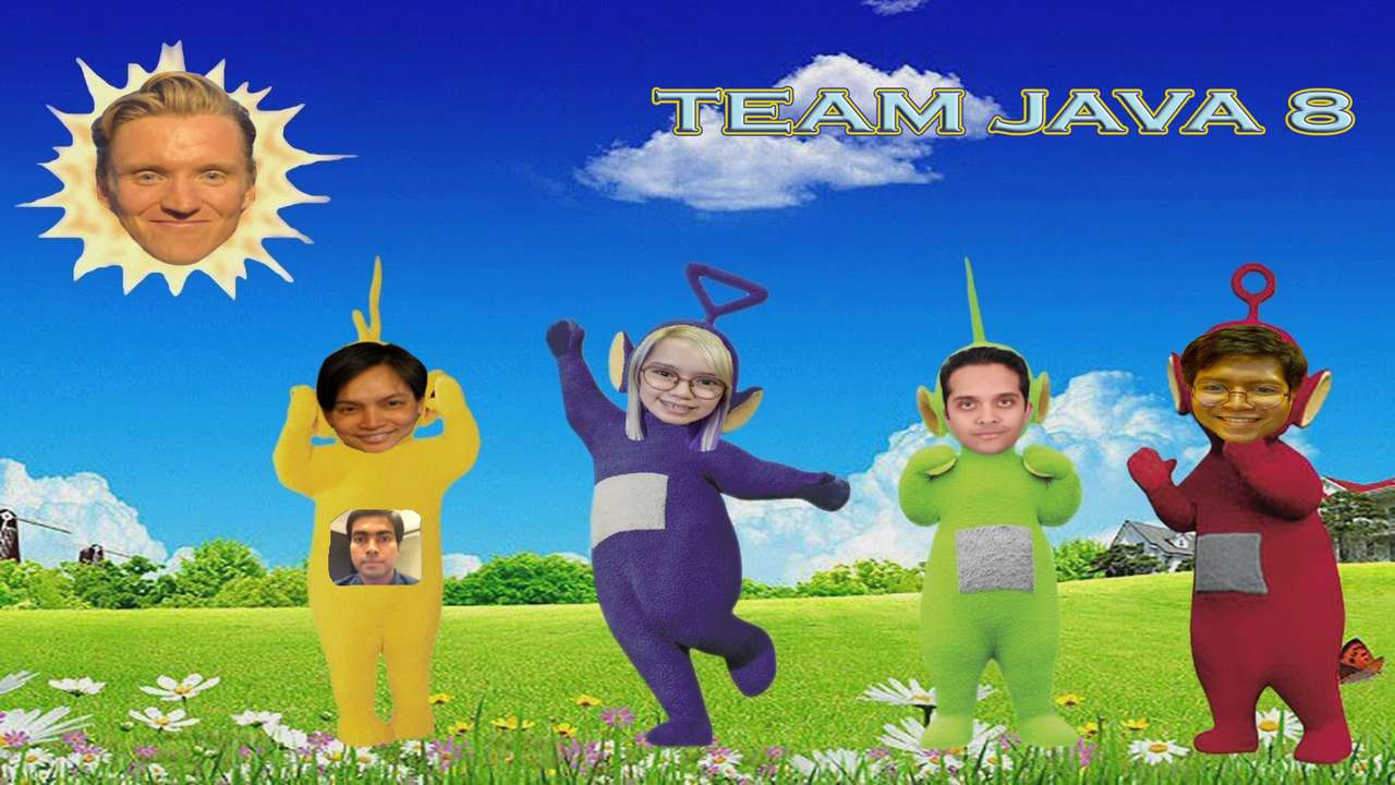 Team Java 8 pussel pussel online från foto