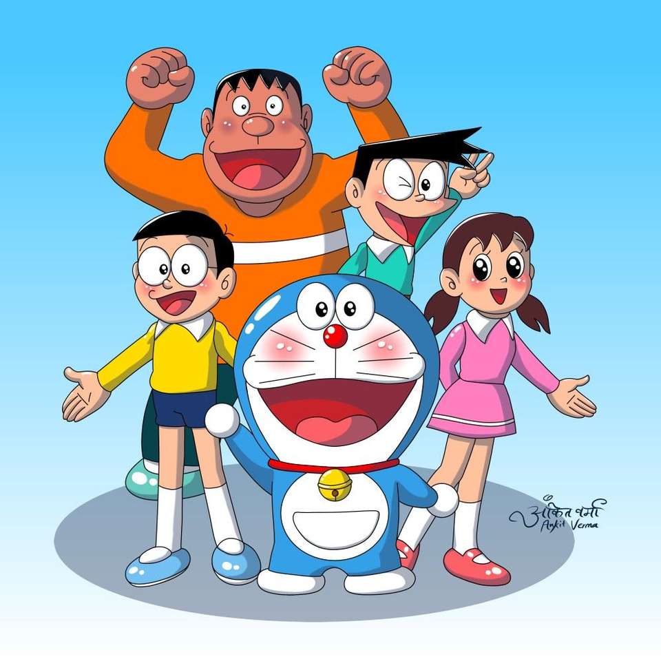 Doraemon online παζλ