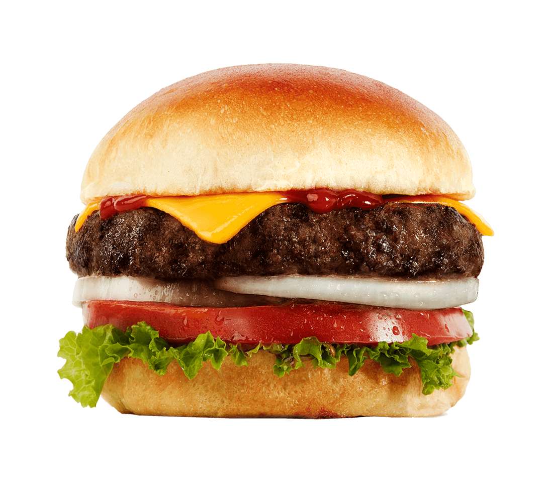My burger puzzle online from photo