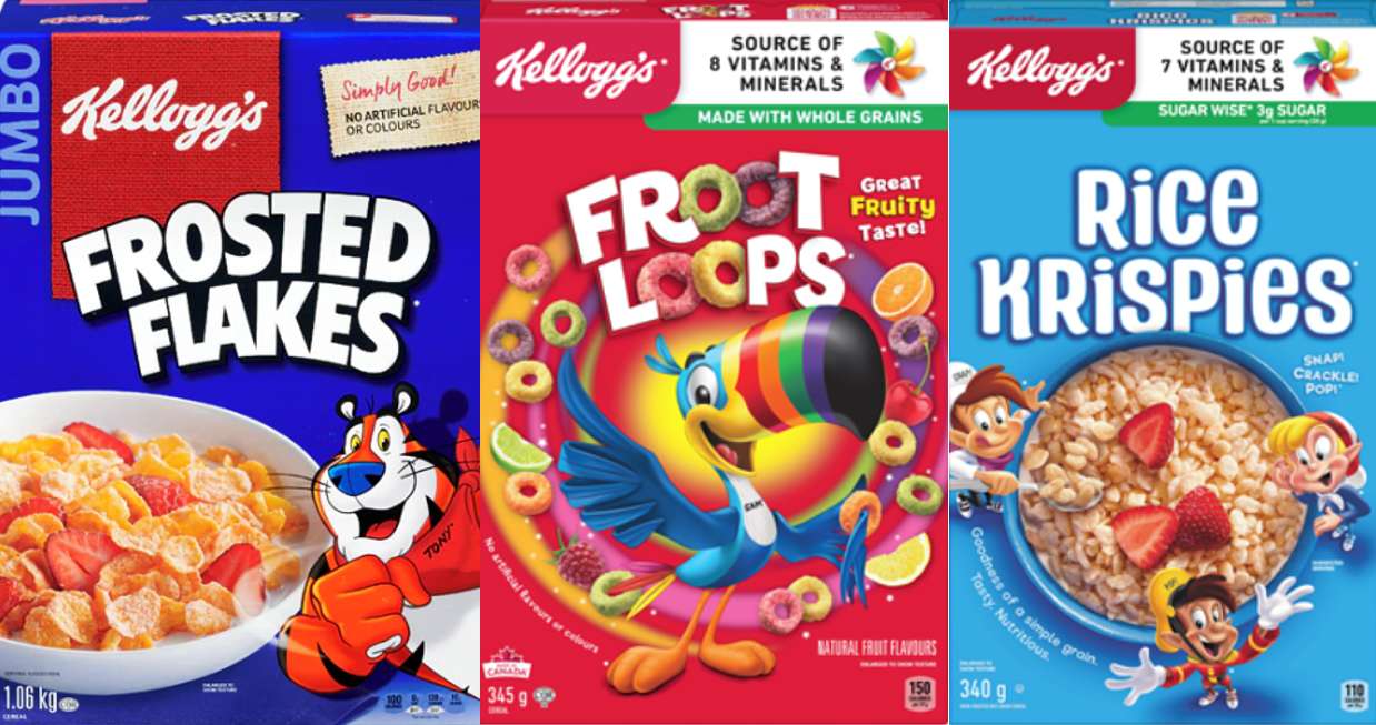 Cereal de Kellogg's para Trace rompecabezas en línea