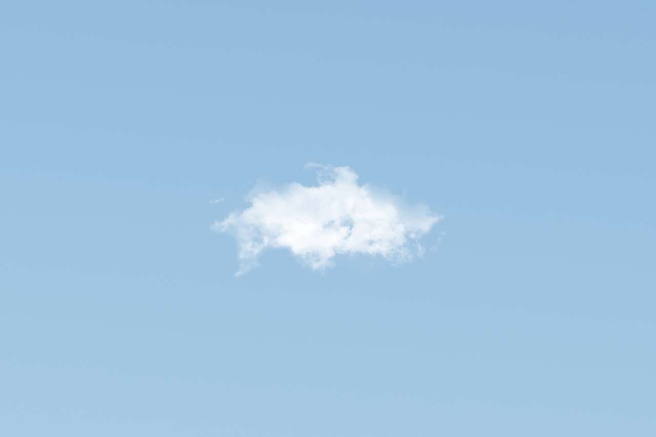 Хмарне небо онлайн пазл
