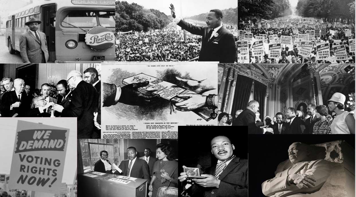 Martin Luther King puzzel online van foto