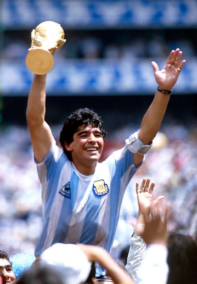 Diego Maradona online puzzel