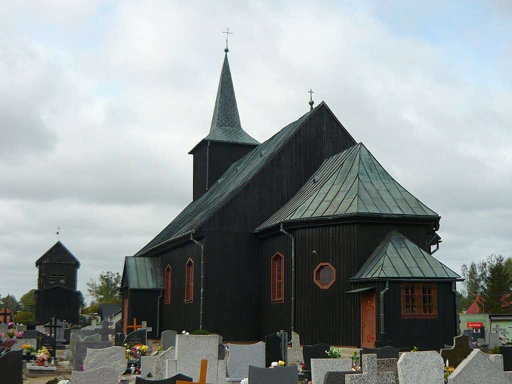 Brzozów の All Saints Parish - 教会 写真からオンラインパズル