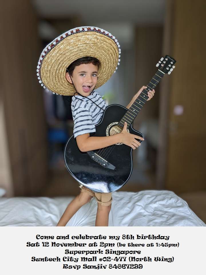 8-ия рожден ден на Сам онлайн пъзел
