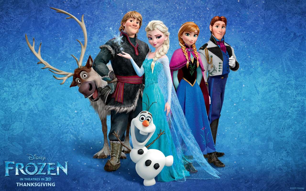 Nn frozen puzzle online from photo