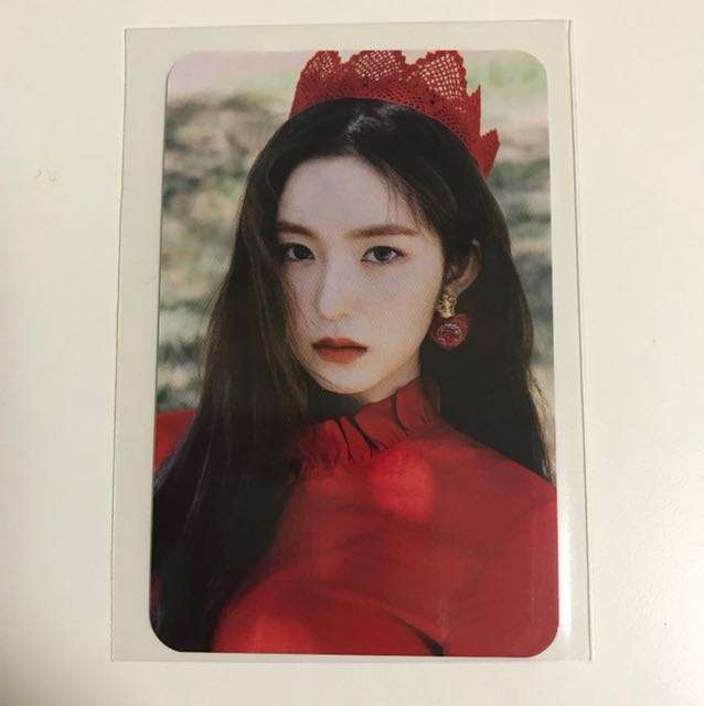 irene photocard dzuh puzzle online from photo