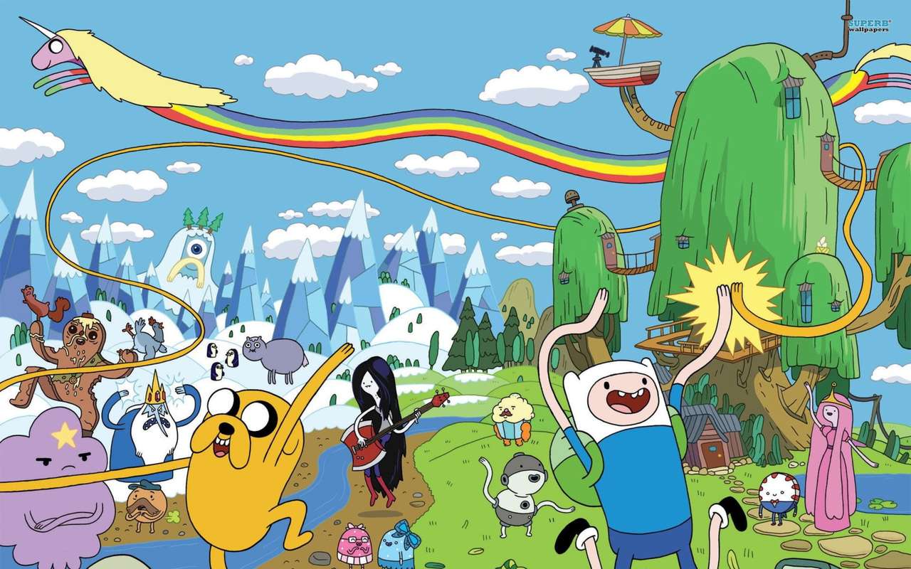 adventure time puzzle online from photo