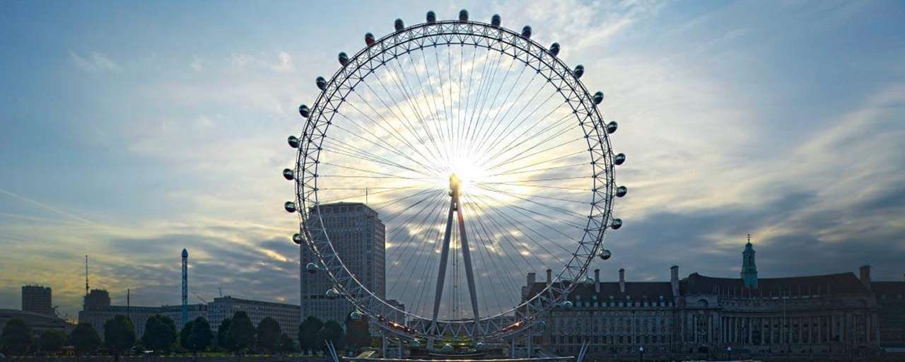 το μάτι του Λονδίνου παζλ online από φωτογραφία
