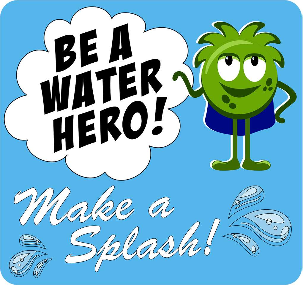 Be a water hero online puzzle