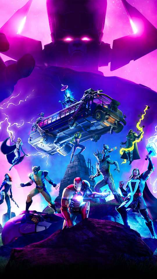 Fortnite galactus puzzle online from photo