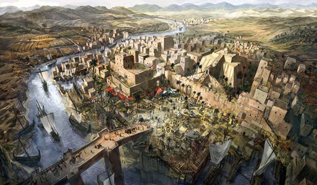 Starověké království puzzle online z fotografie