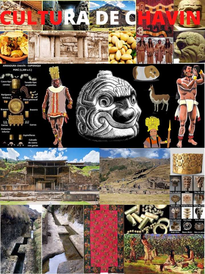 chavin kultúra rejtvény online puzzle