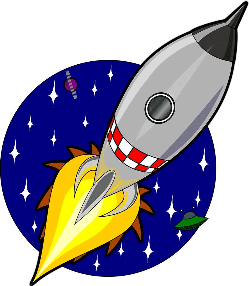 rocket puzzle online from photo