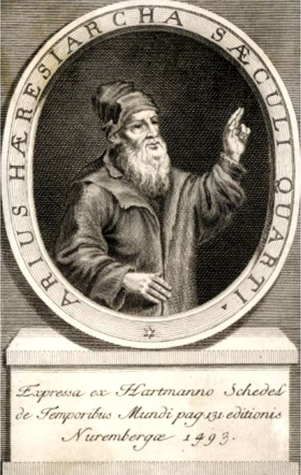 Arius le chrétien puzzle en ligne à partir d'une photo
