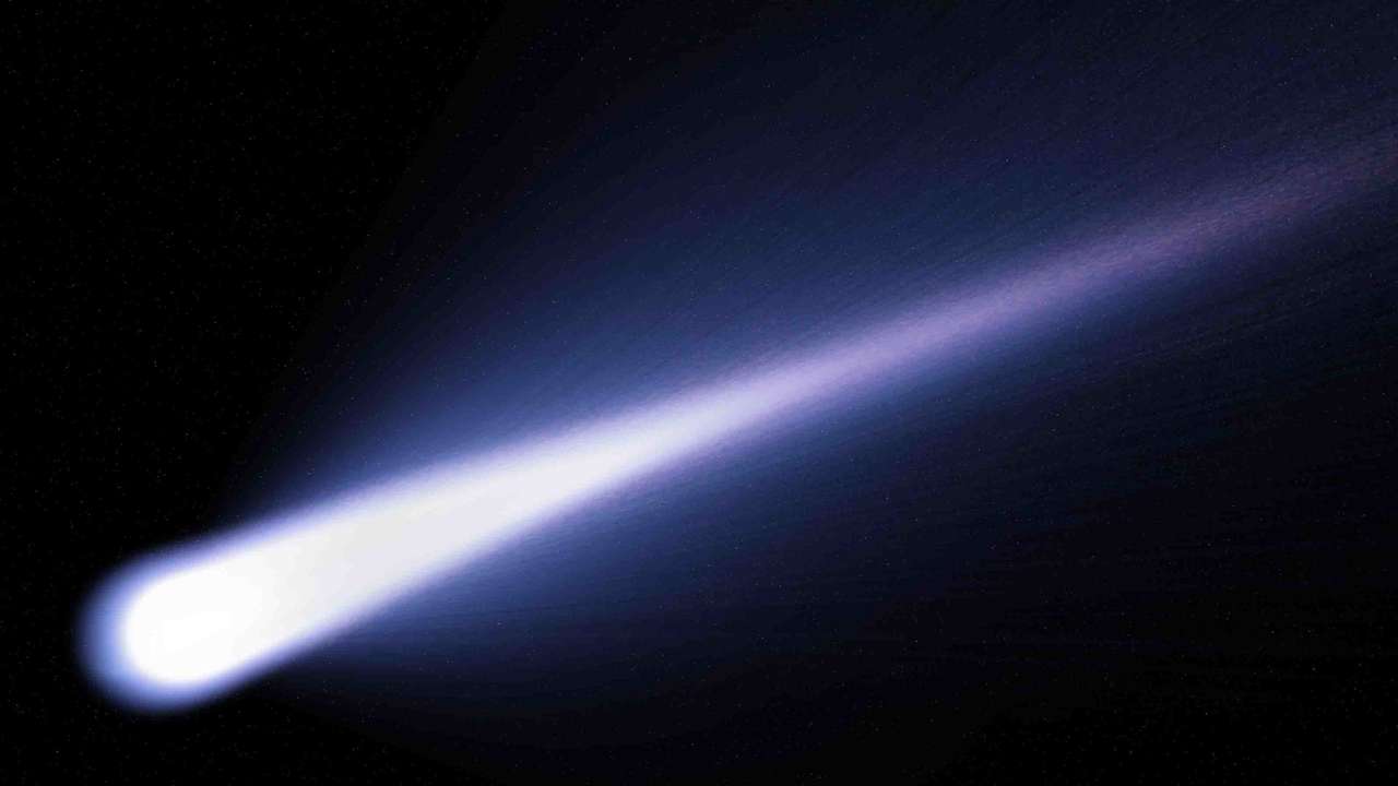 Космічний метеор скласти пазл онлайн з фото
