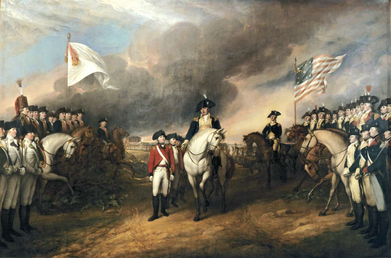 Överlämnande av Cornwallis pussel online från foto