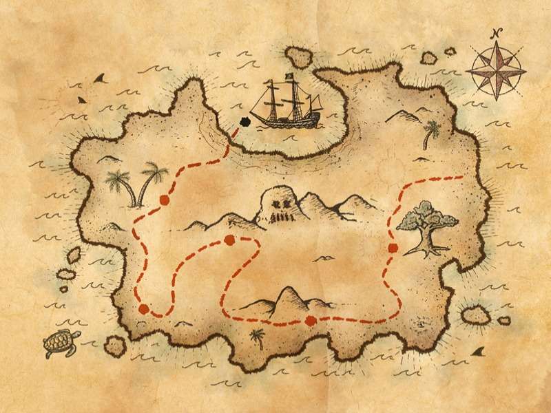 Treasure Map online puzzle