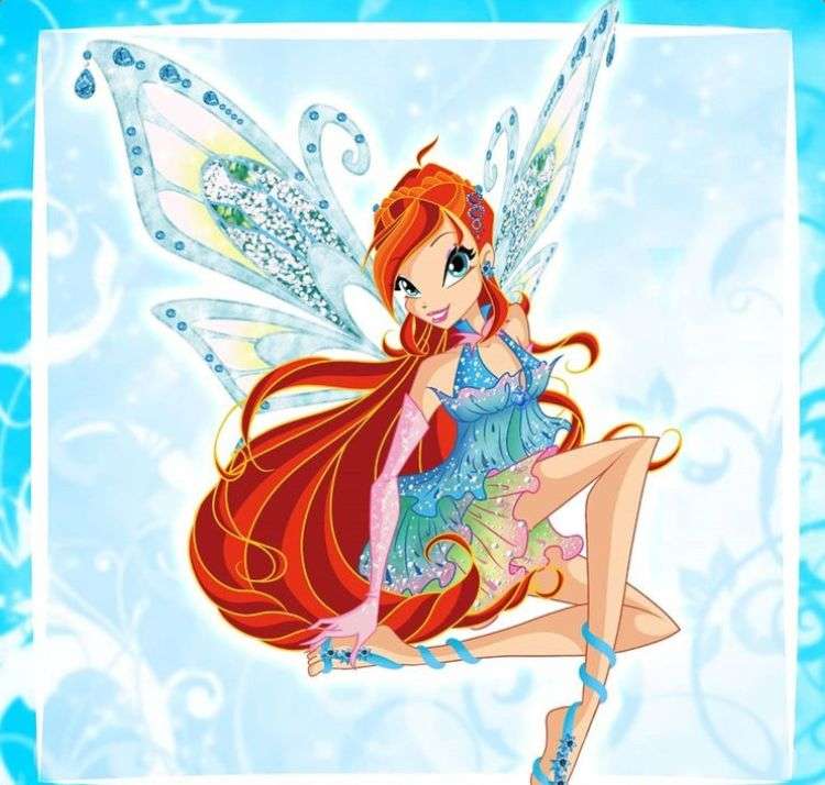 Winx club bloom enchantix puzzle online from photo