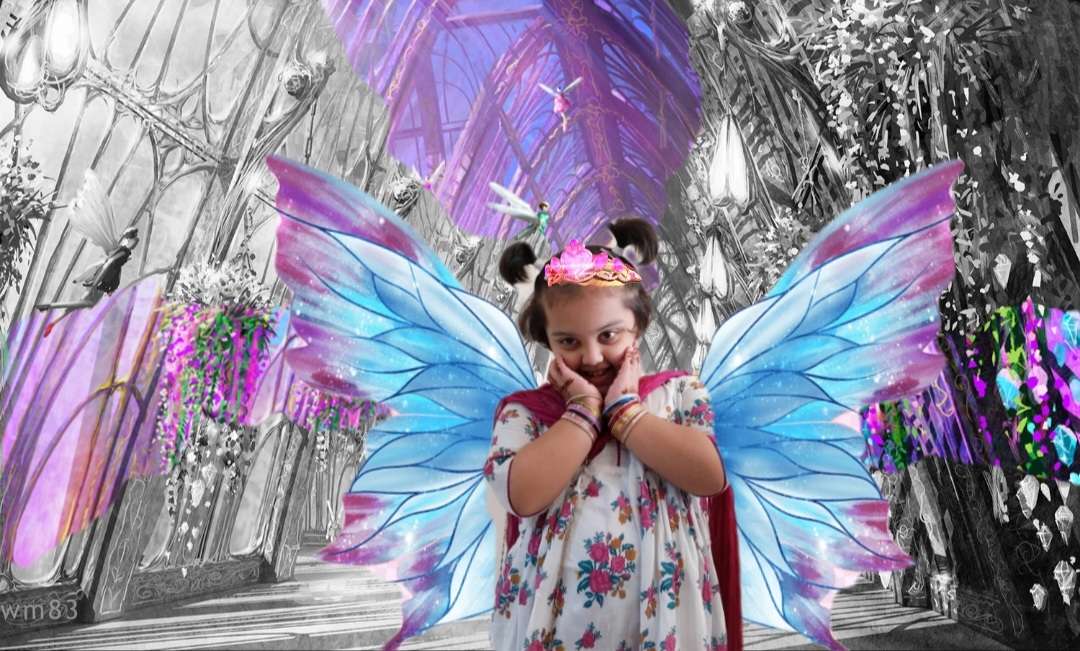 Khadeja the magical fairy puzzle online from photo