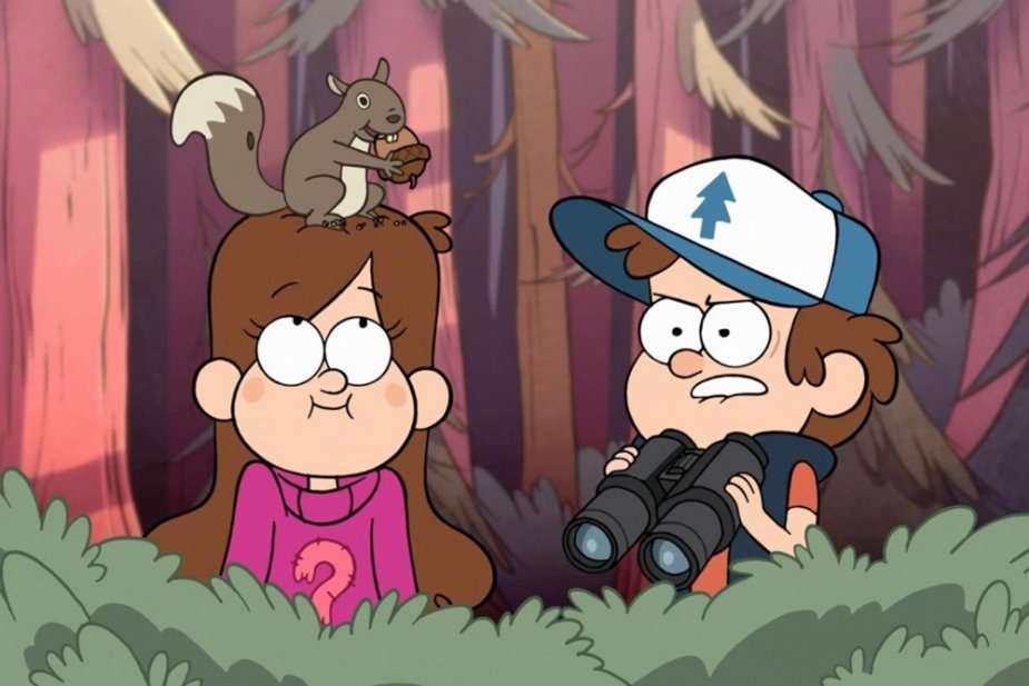 Gravity Falls puzzle online from photo