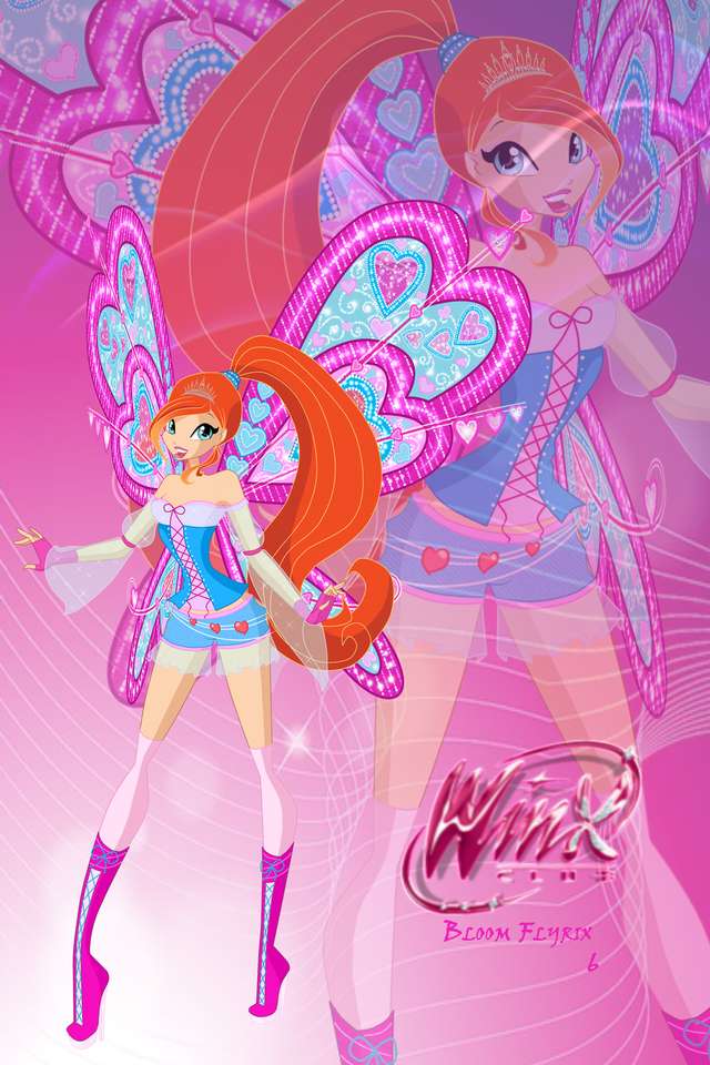 Winx club bloom puzzle online from photo