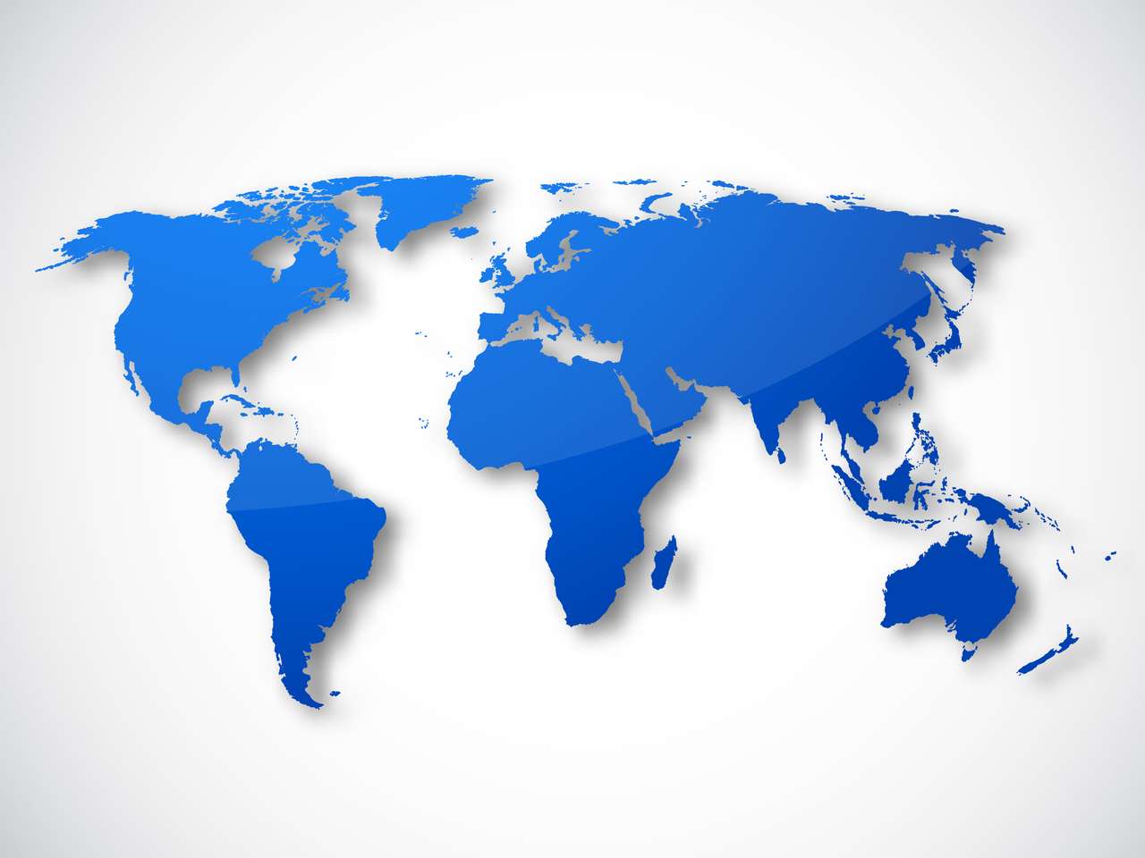 Карта-свят онлайн пъзел