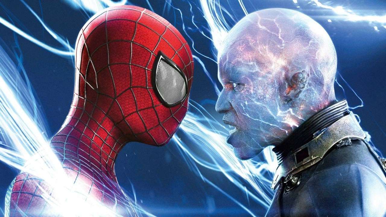 Spider-Man vs Electro puzzle online from photo