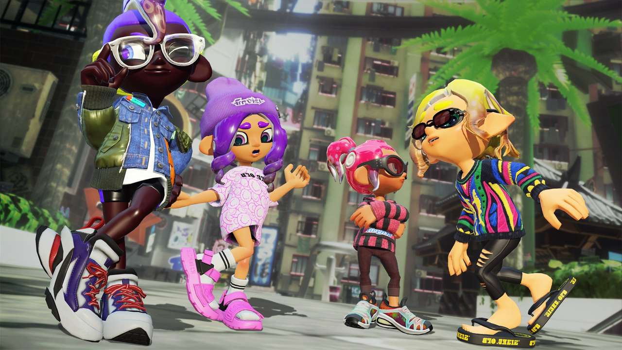 Splatoon 3 пъзел онлайн пъзел