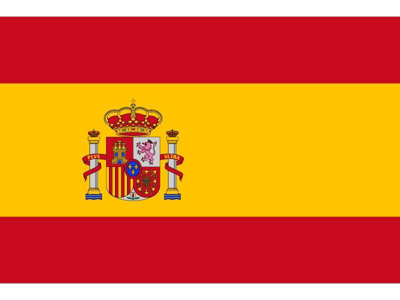 Spanien ist eine Flagge Online-Puzzle