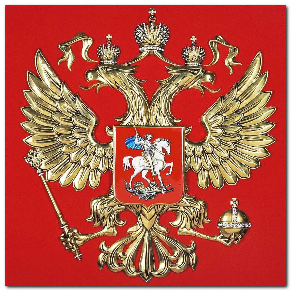 Wappen von Russland Online-Puzzle