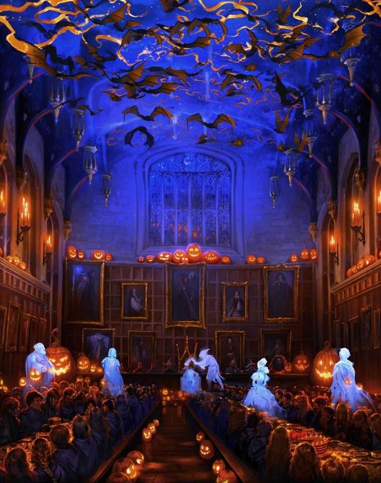 Halloween de la Hogwarts puzzle online